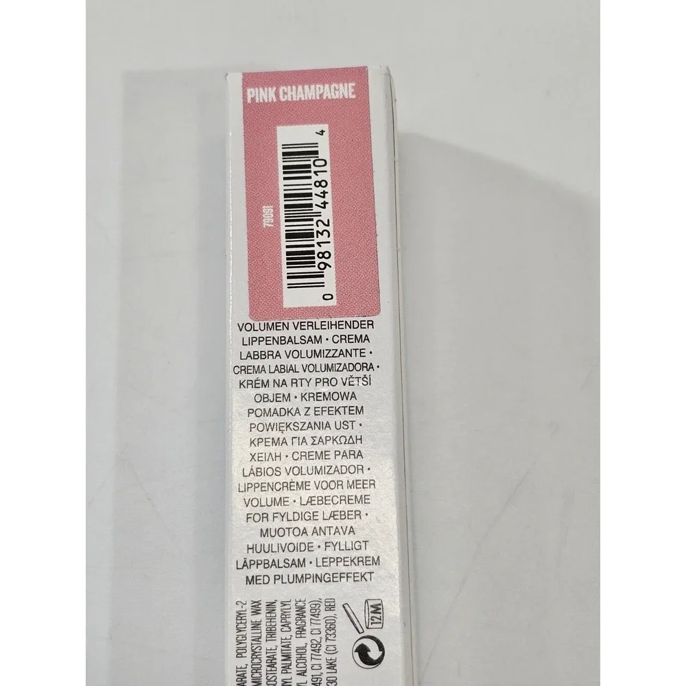 BUXOM Full-On Plumping Lip Cream‎ Pink Champagne 79091 4.2ml Full Size Gloss